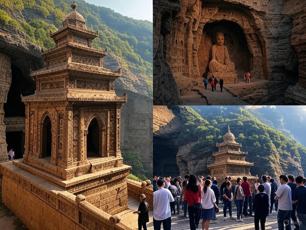Hanging Temple and Yungang Grottoes Tour by Bullet Train from Beijing - Image 2